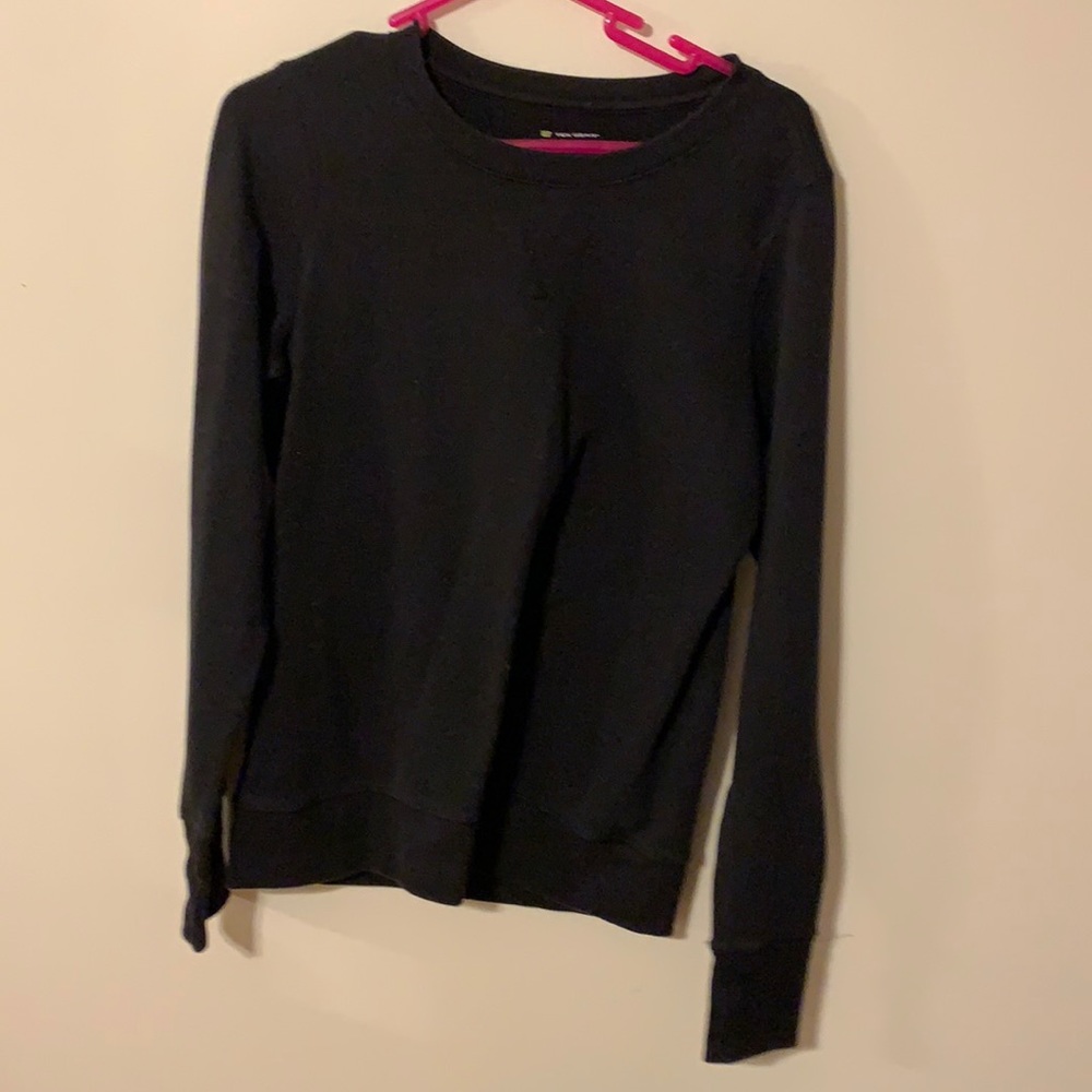 black sweatshirt!!